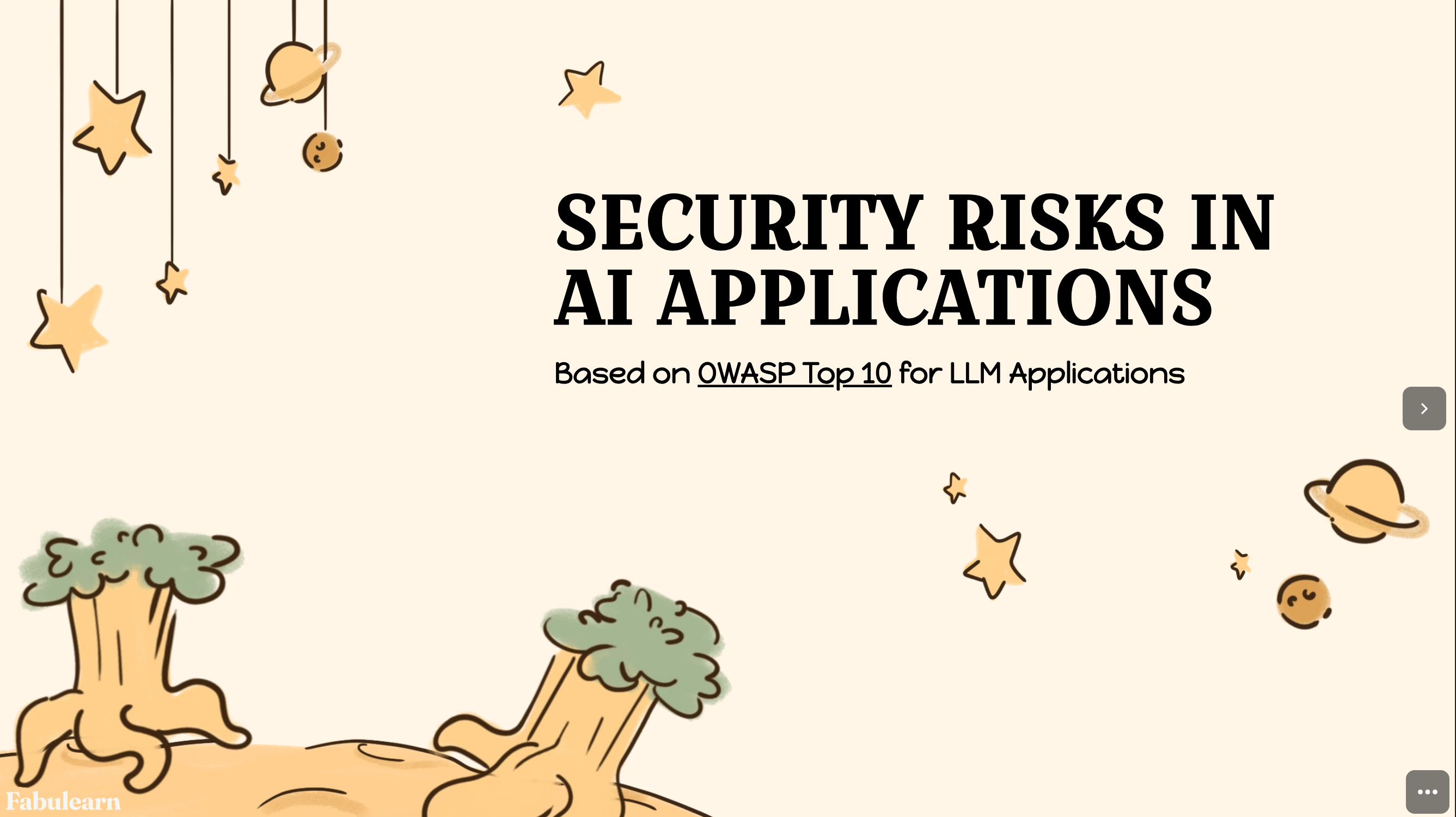 Security Risks in AI Applications course preview